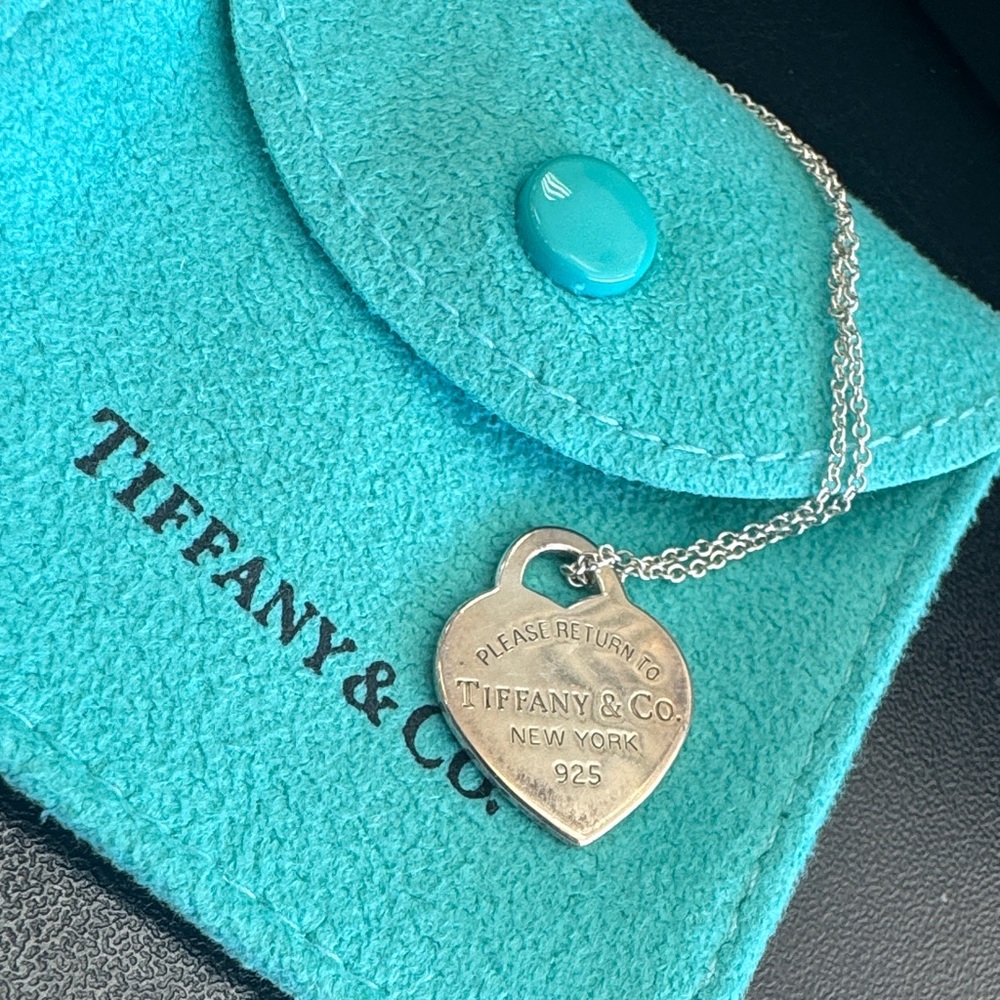 Tiffany & Co. Silver Return to Tiffany Heart Necklace